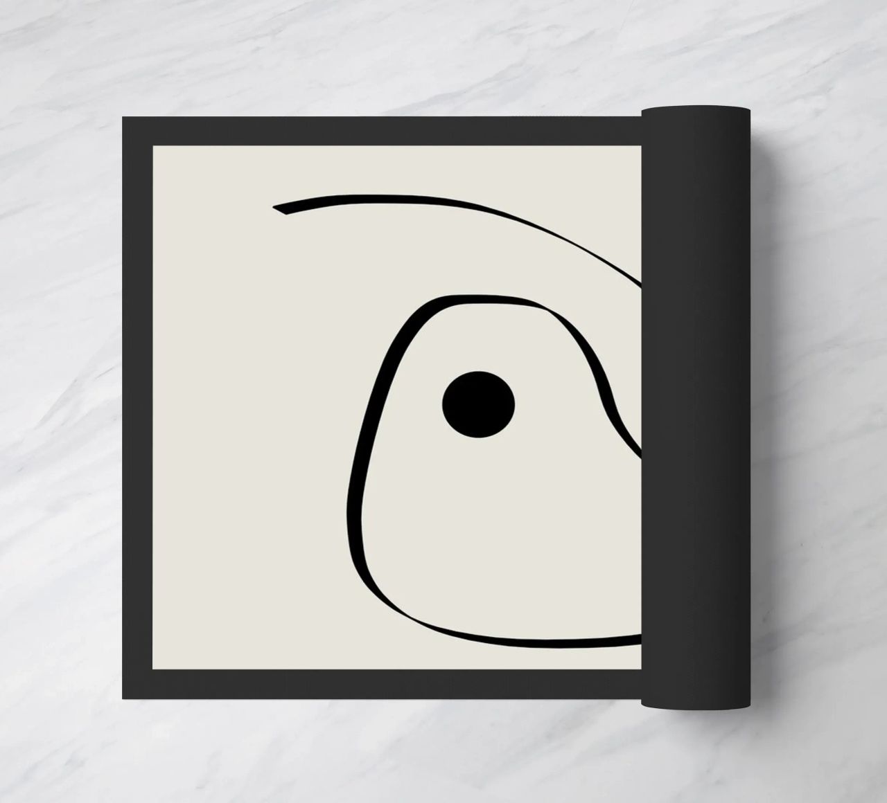 Figure with lines in beige I zerbino da Imaginative