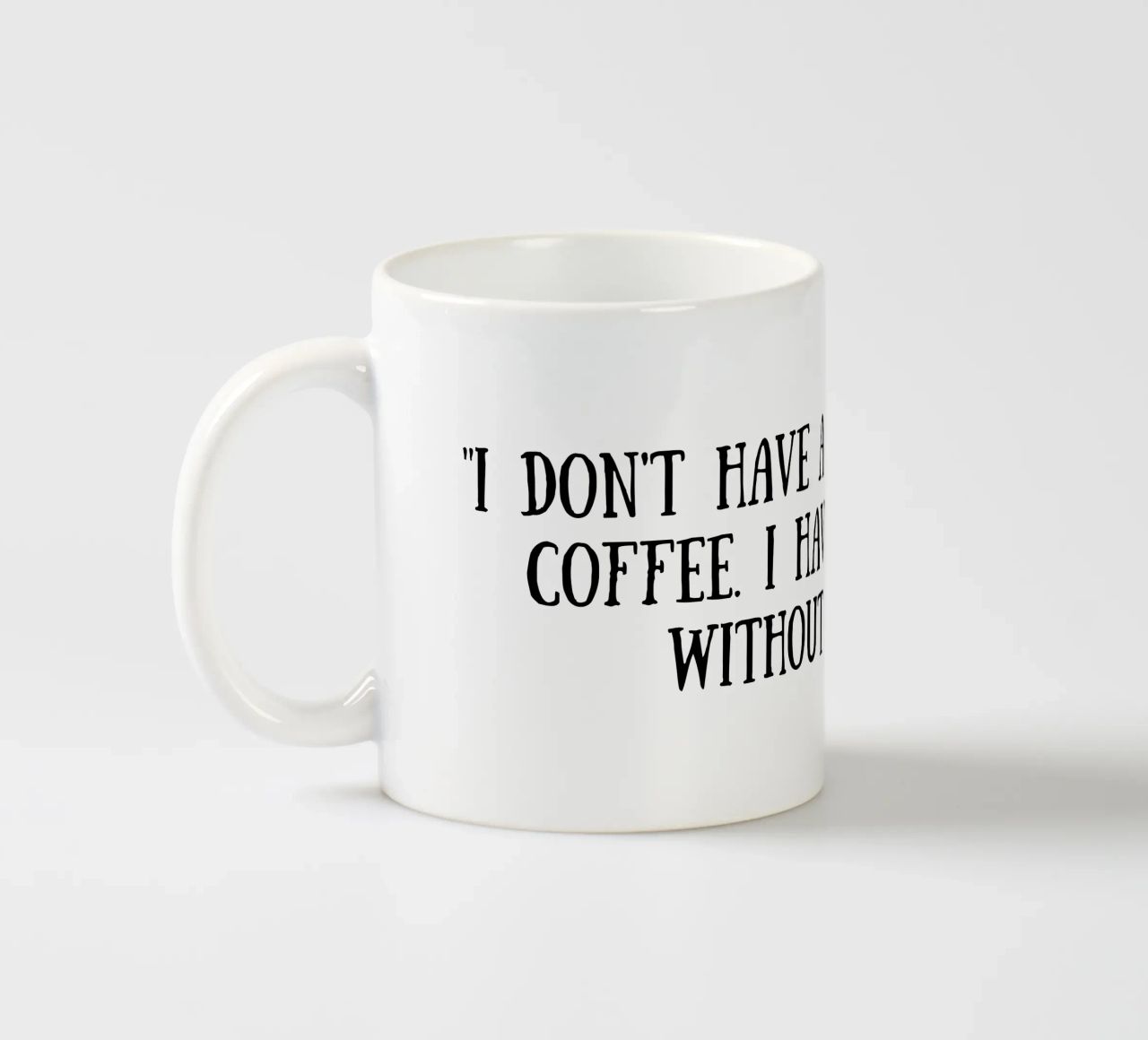 Caffè tazza in ceramica da Quotes of the day