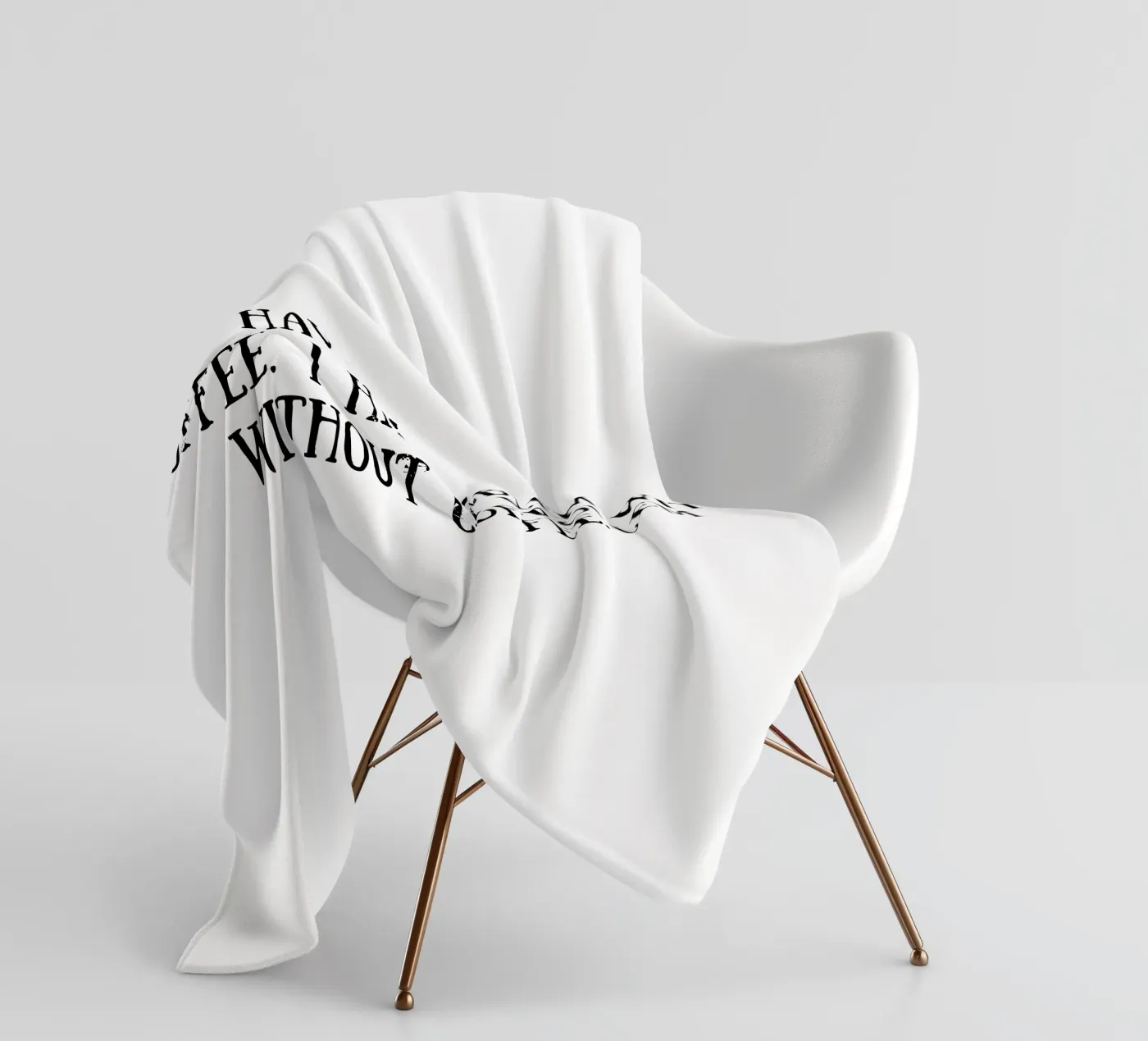 Caffè coperta in pile da Quotes of the day