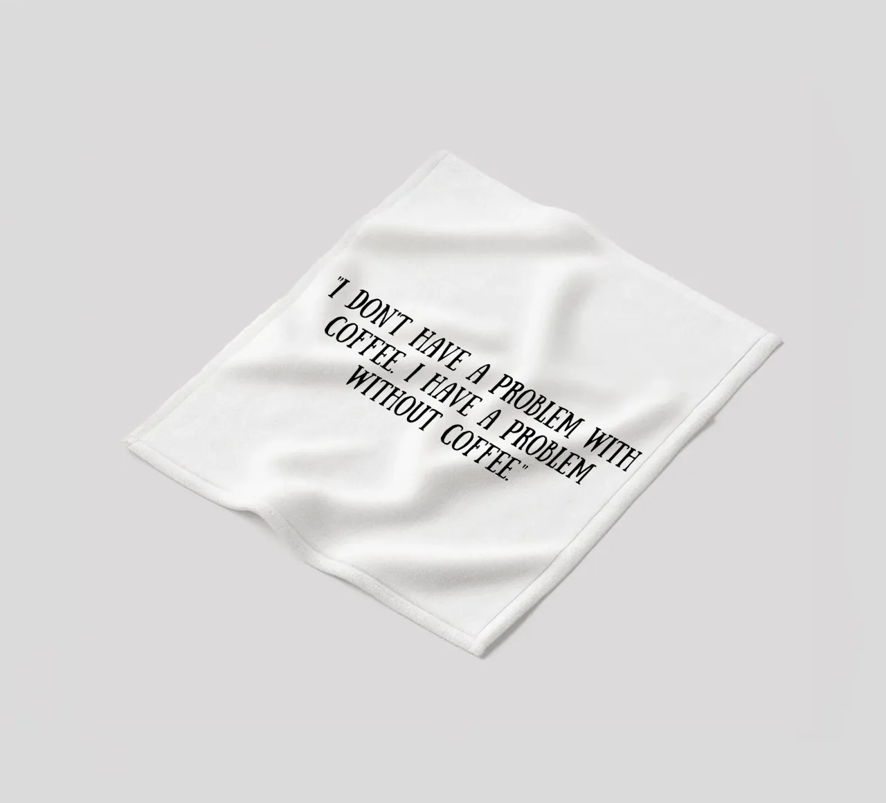 Caffè coperta in pile da Quotes of the day
