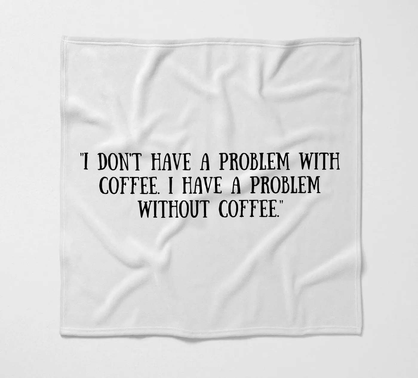 Caffè coperta in pile da Quotes of the day