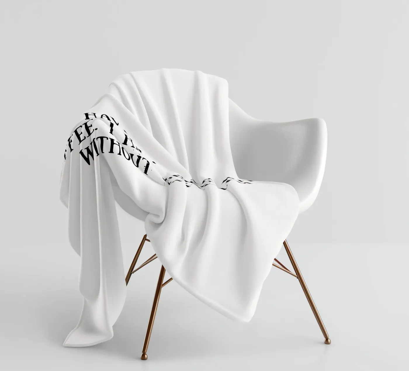 Caffè coperta in pile da Quotes of the day