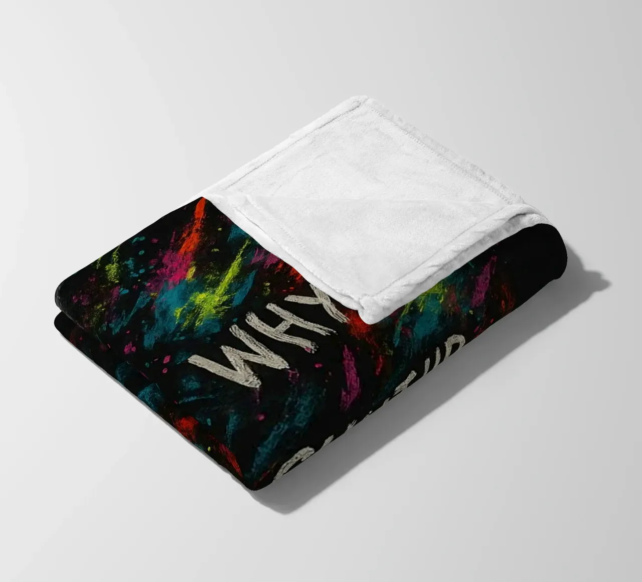 Why? Shut Up. | Limited Statement Piece coperta in pile da Art.Piece
