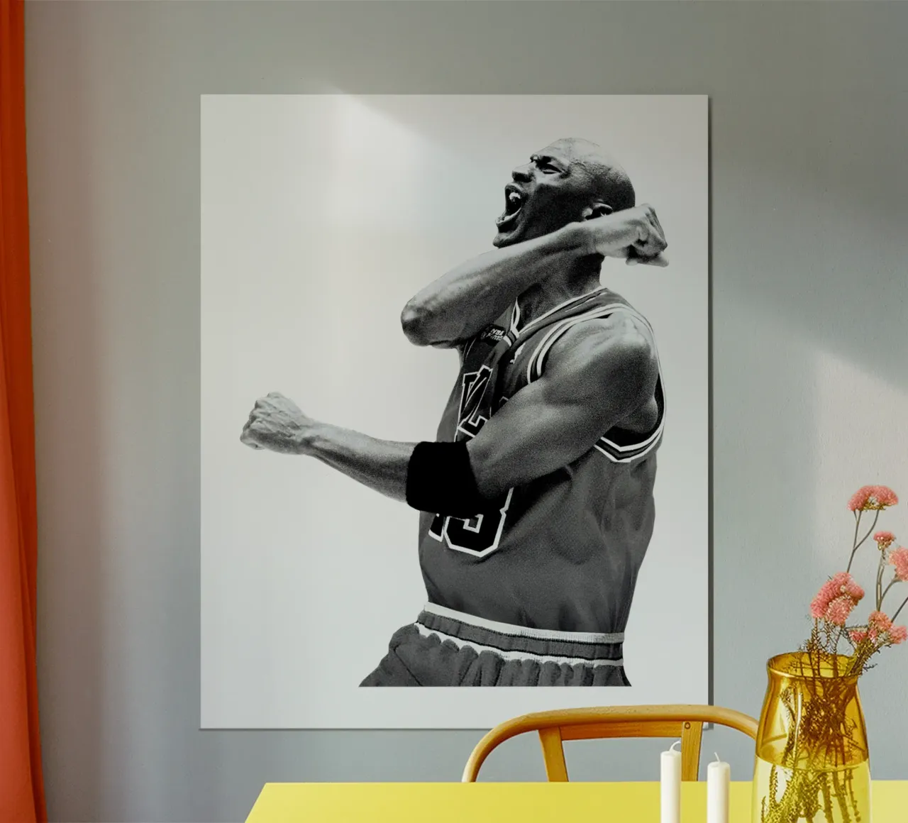 jordan yahh poster con telaio in alluminio da Danielshop