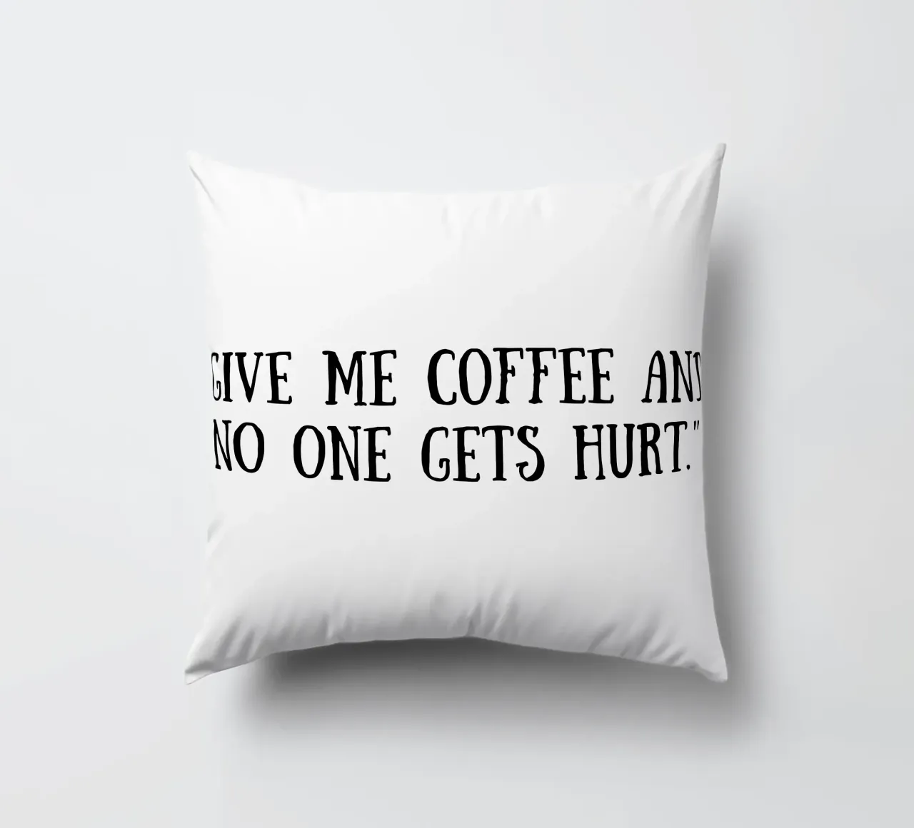 Caffè cuscino da Quotes of the day