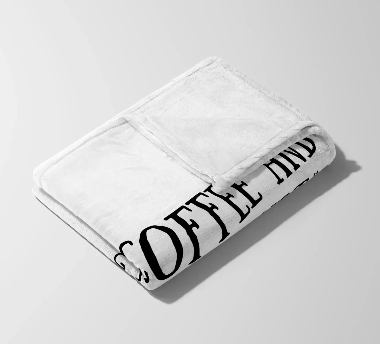 Caffè coperta in pile da Quotes of the day