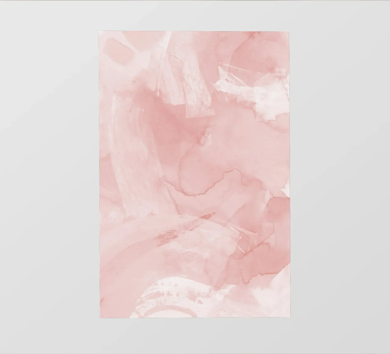 Brush strokes pink tones 4 photo wallpaper by NouveauPrints