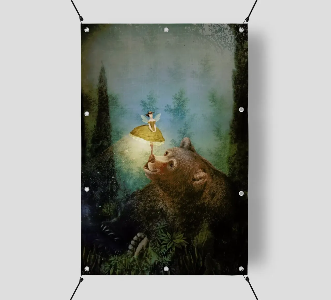 A Fairy Tale telo in pvc da Catrin Welz-Stein