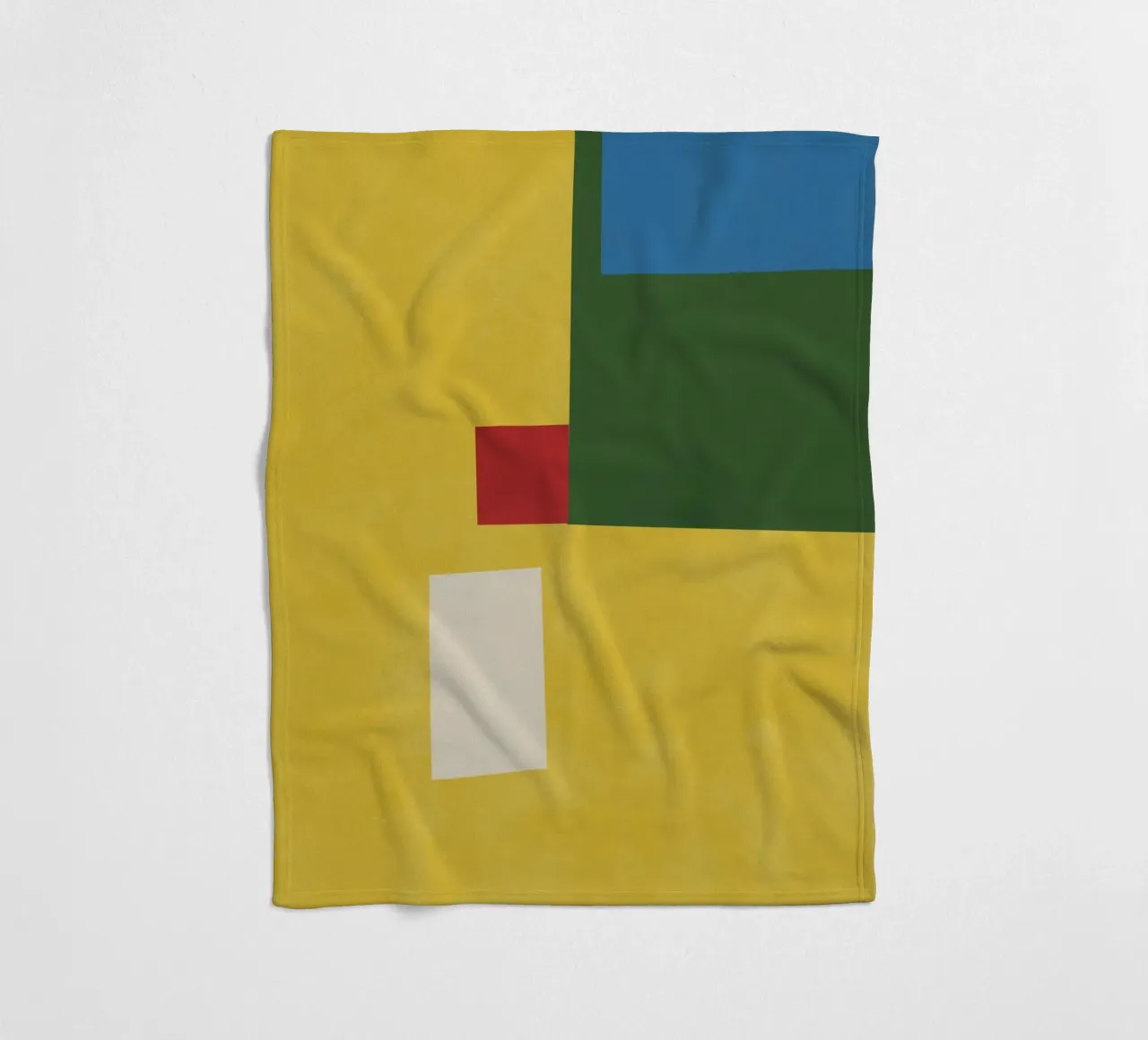 Floor mat arrangement 02 fleece blanket by Little Dean