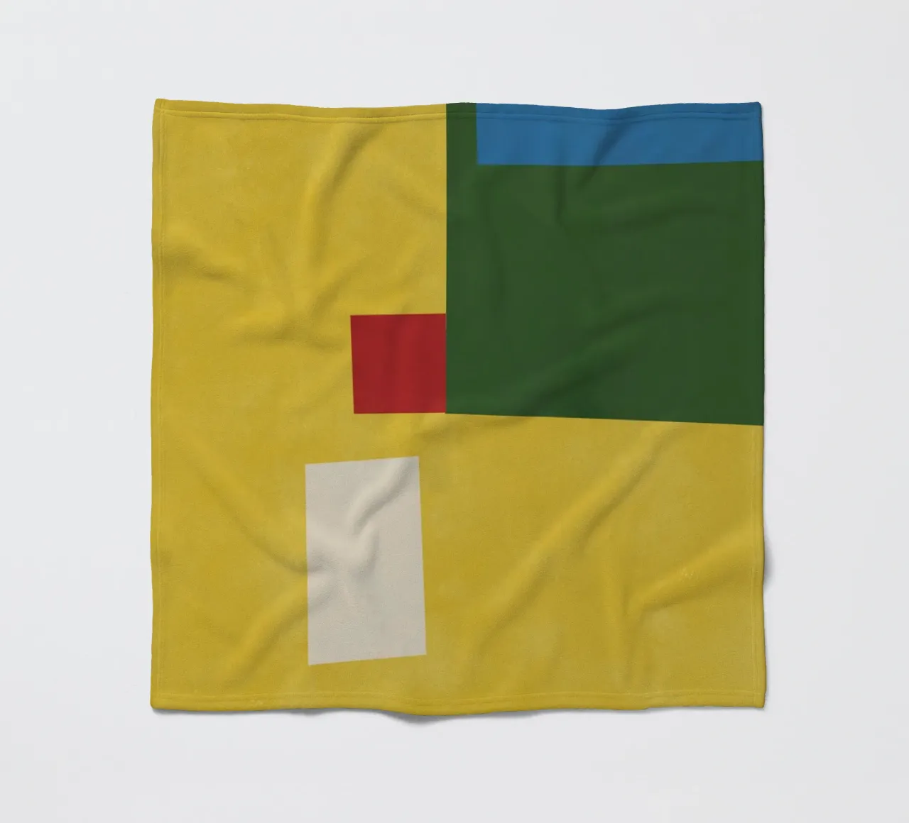 Floor mat arrangement 02 fleece blanket by Little Dean