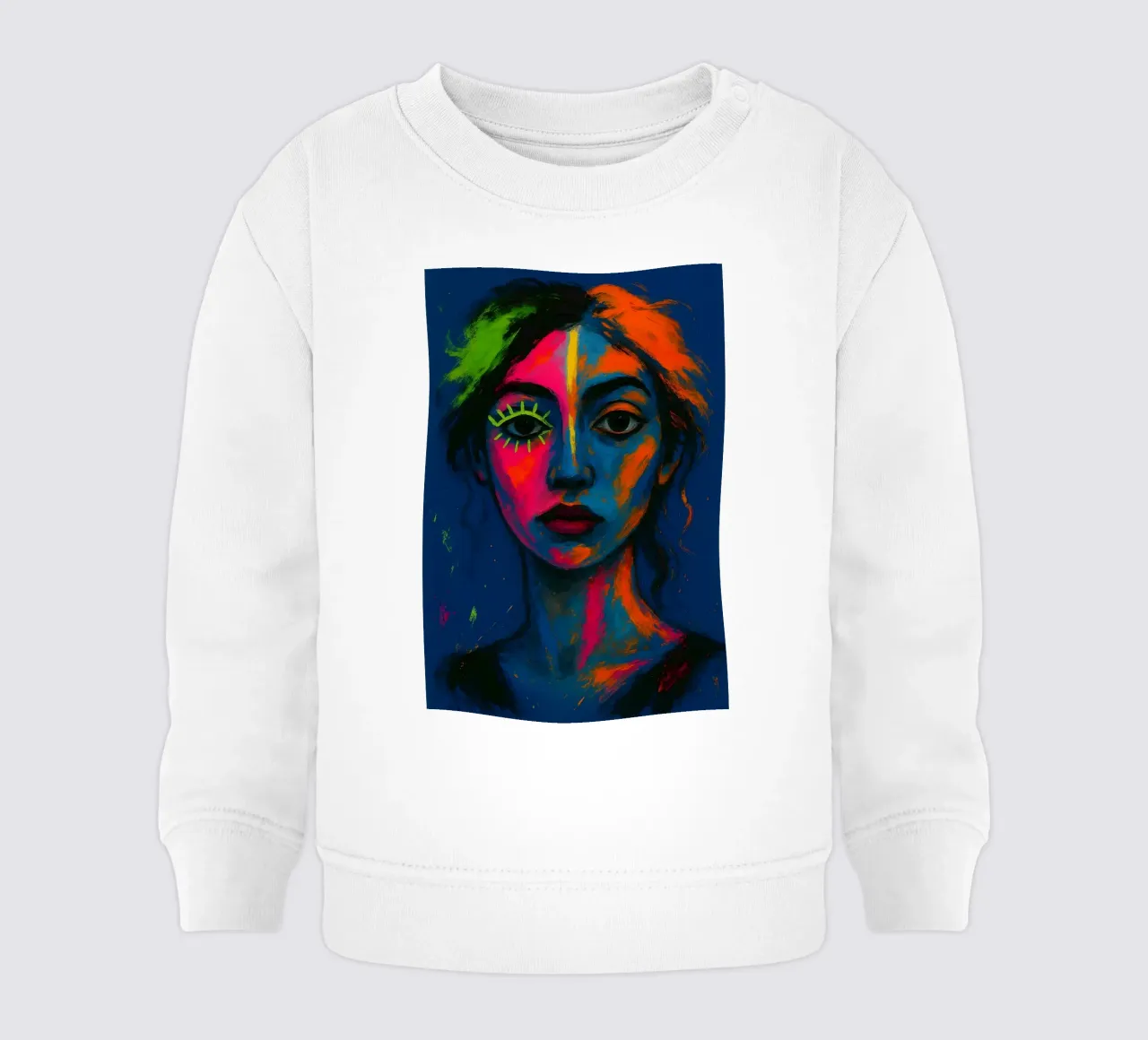 Nightlight | Limited Color Burst Edition felpa neonato da Art.Piece