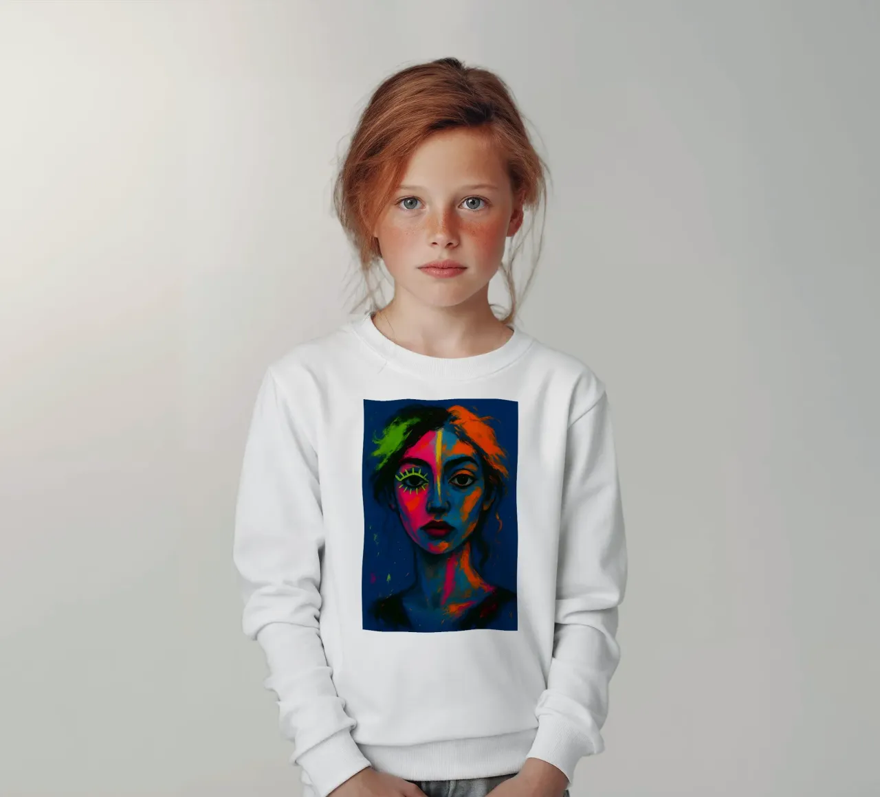 Nightlight | Limited Color Burst Edition felpa bambino da Art.Piece