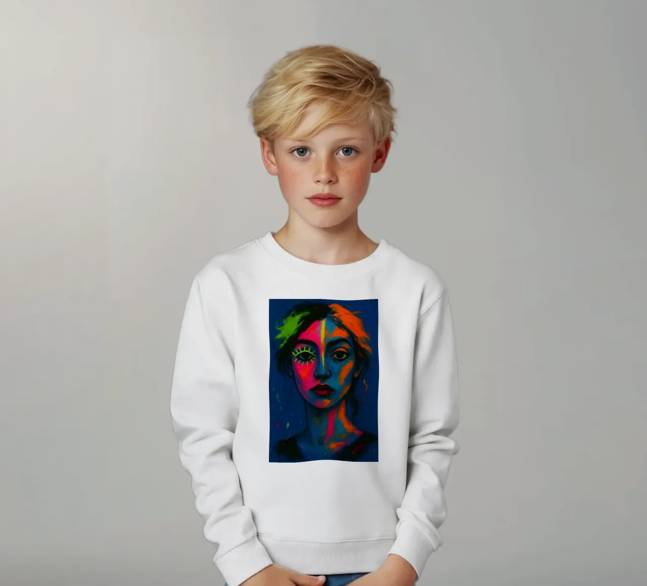 Nightlight | Limited Color Burst Edition felpa bambino da Art.Piece