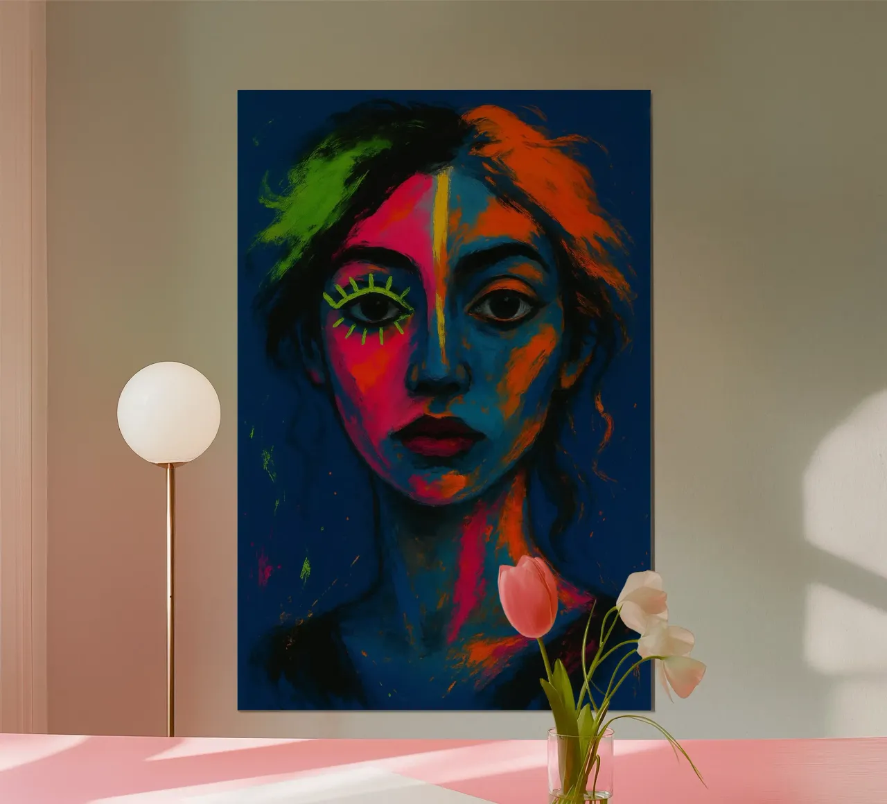 Nightlight | Limited Color Burst Edition carta hahnemühle da Art.Piece