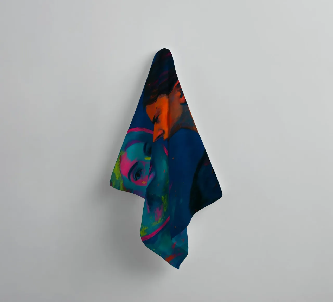 Mirror Me Softly | Limited Introspective Edition asciugamano da bagno da Art.Piece