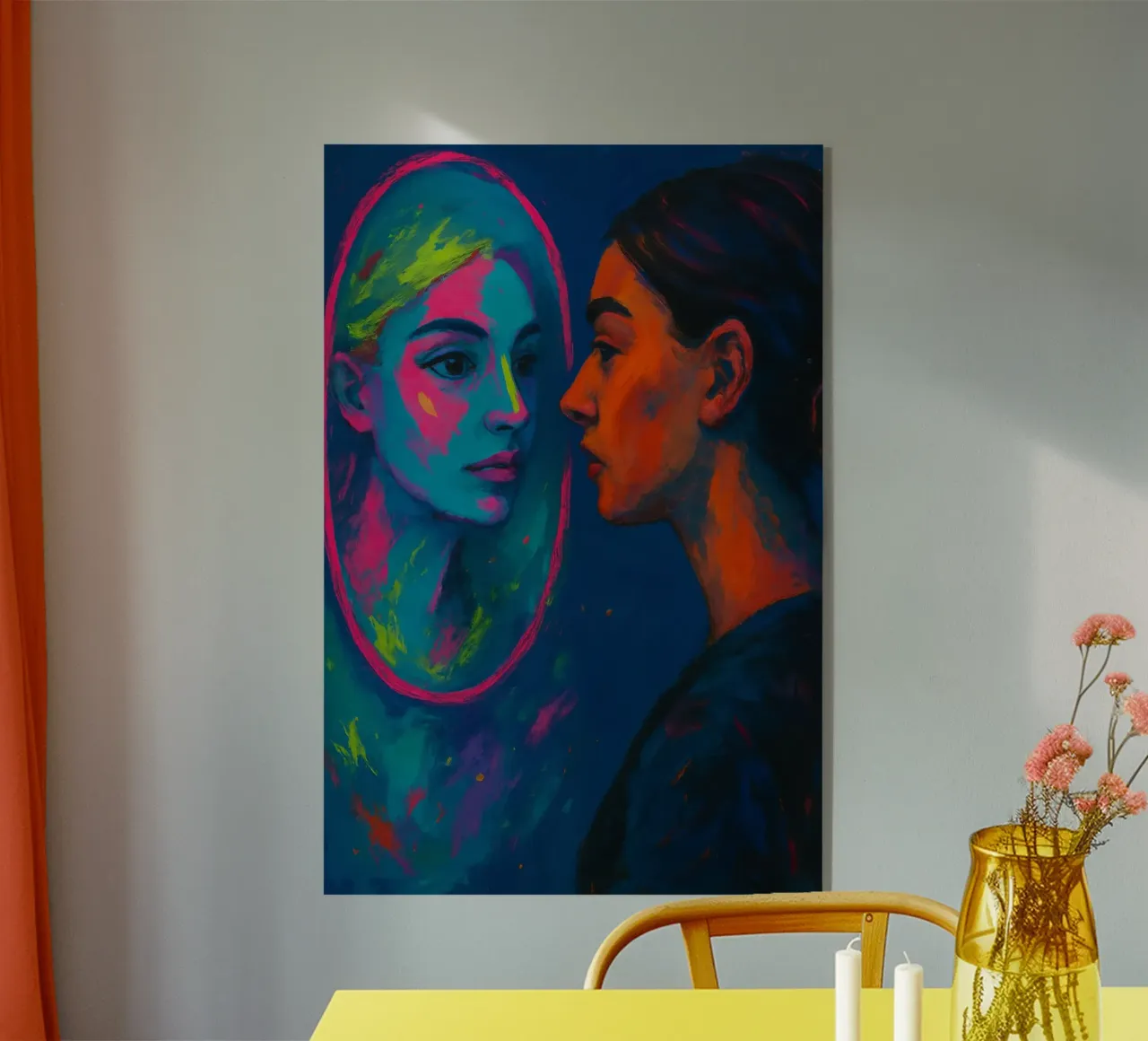 Mirror Me Softly | Limited Introspective Edition plexiglass da Art.Piece