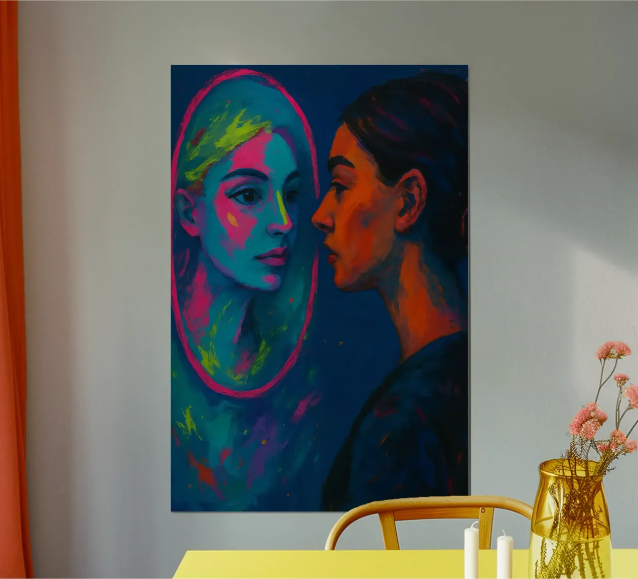 Mirror Me Softly | Limited Introspective Edition hahnemühle de Art.Piece