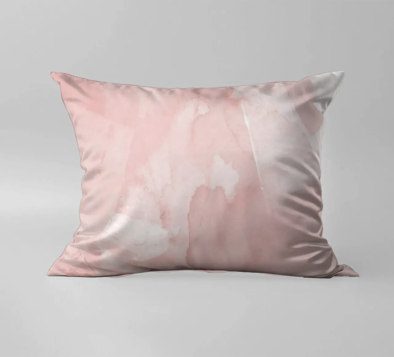 Pennellate toni rosa 5 cuscino da NouveauPrints