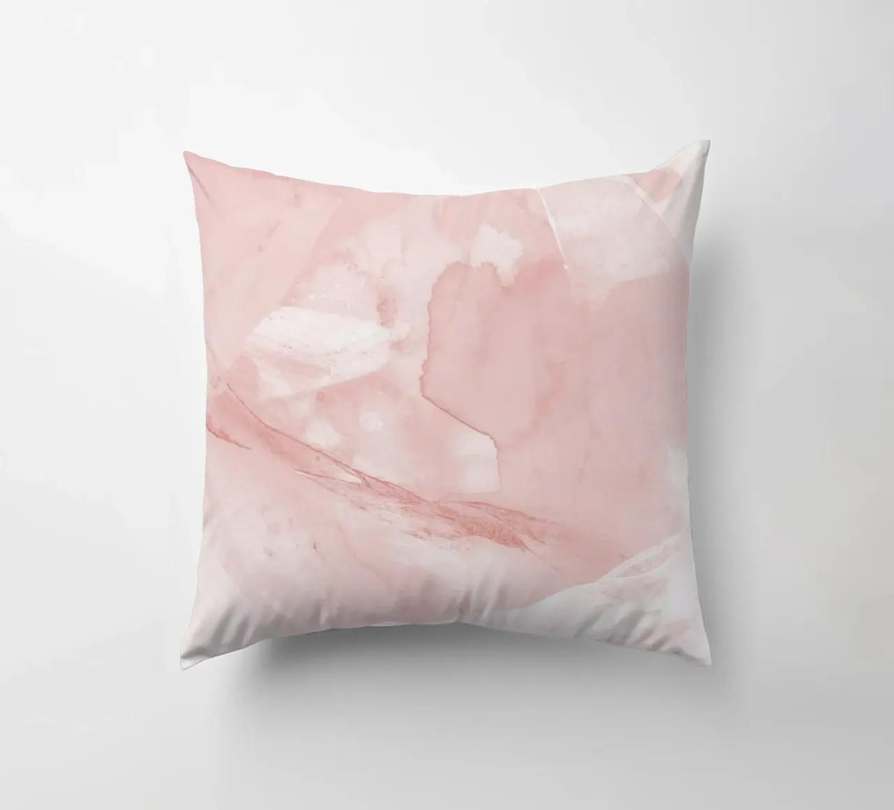 Pennellate toni rosa 5 cuscino da NouveauPrints