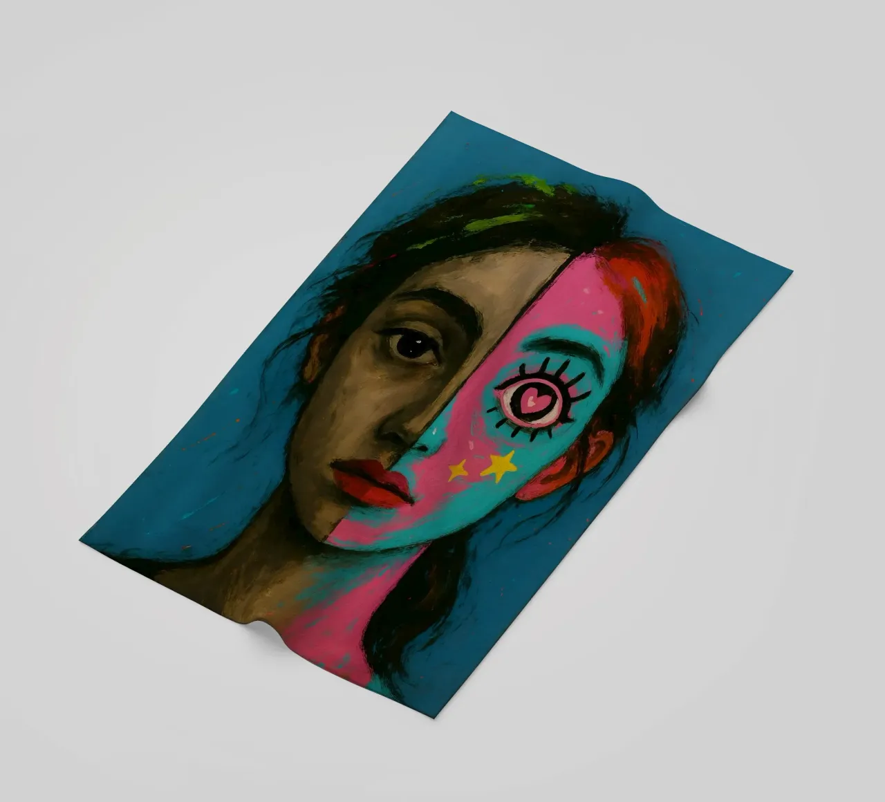 Upload Me Gently | Limited Edition telo mare da Art.Piece