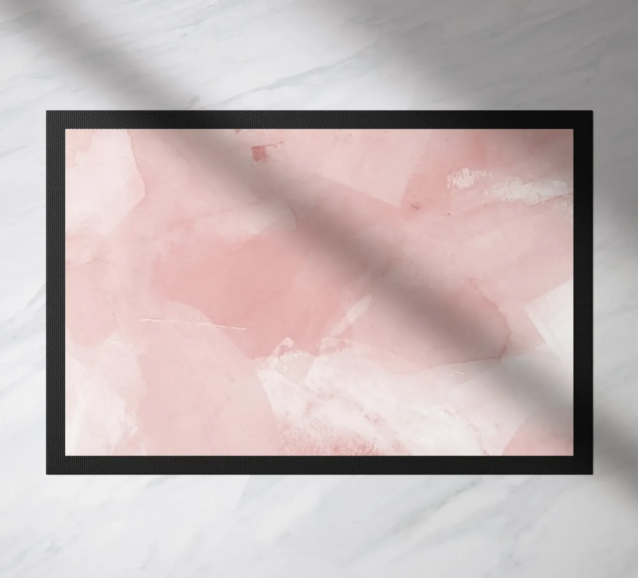 Pennellate di rosa 6 zerbino da NouveauPrints