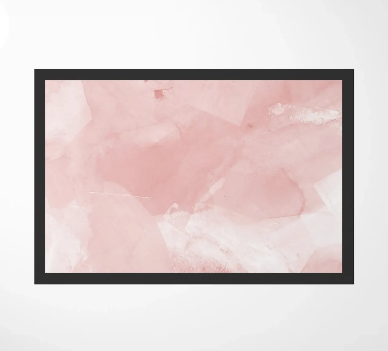 Pennellate di rosa 6 zerbino da NouveauPrints