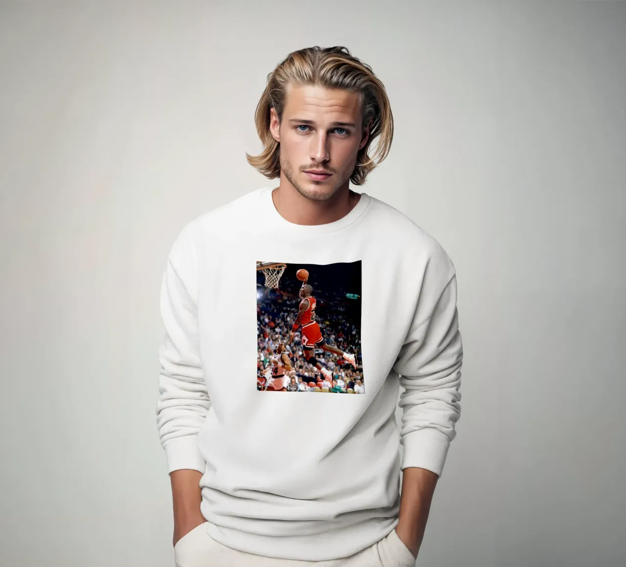 michael jordan 1997 felpa da Danielshop