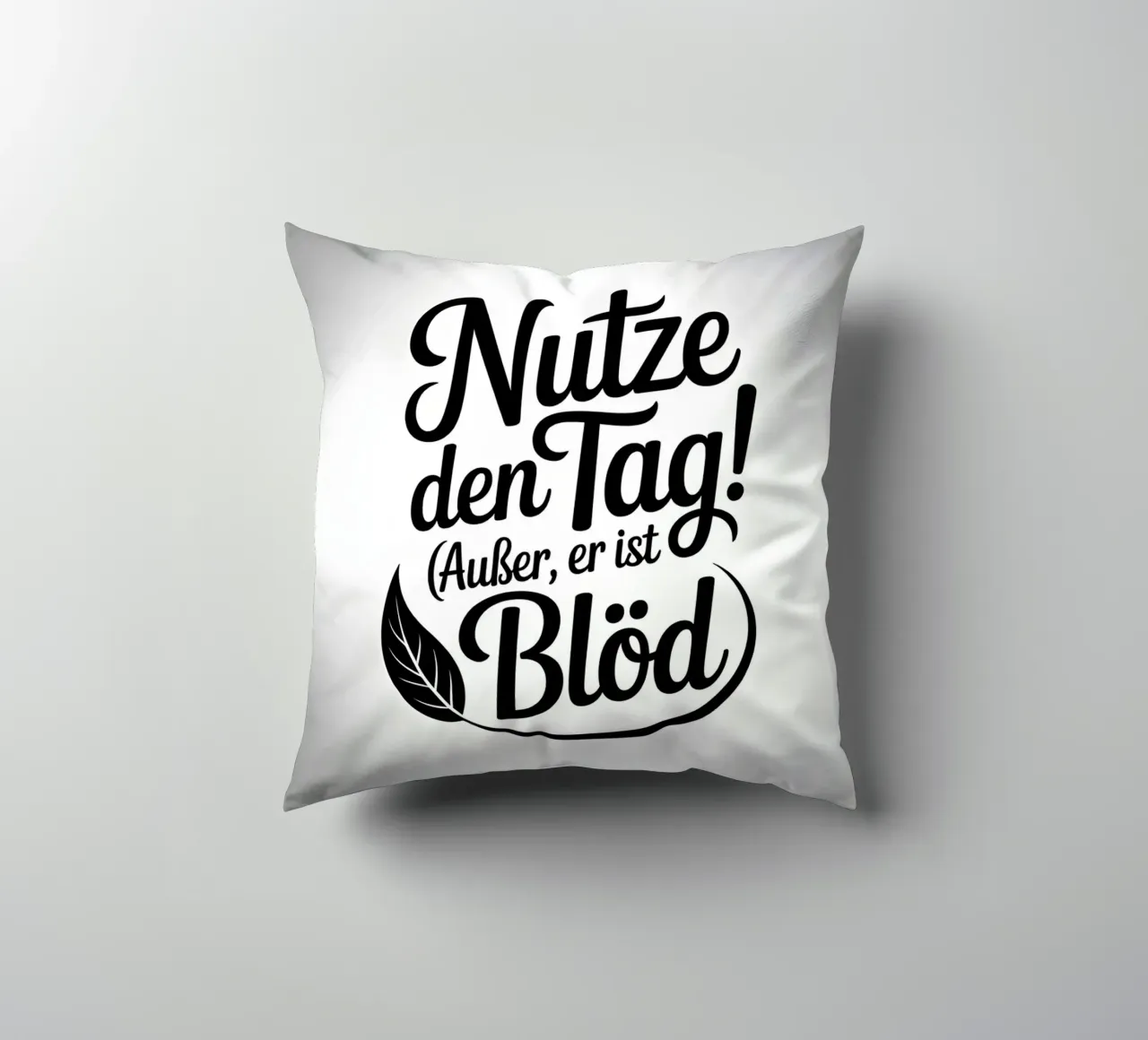 Nutze den Tag cuscino da Aphorismiker