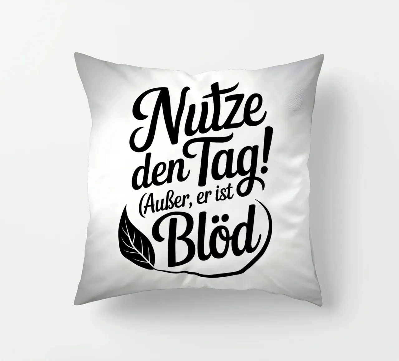 Nutze den Tag cuscino da Aphorismiker
