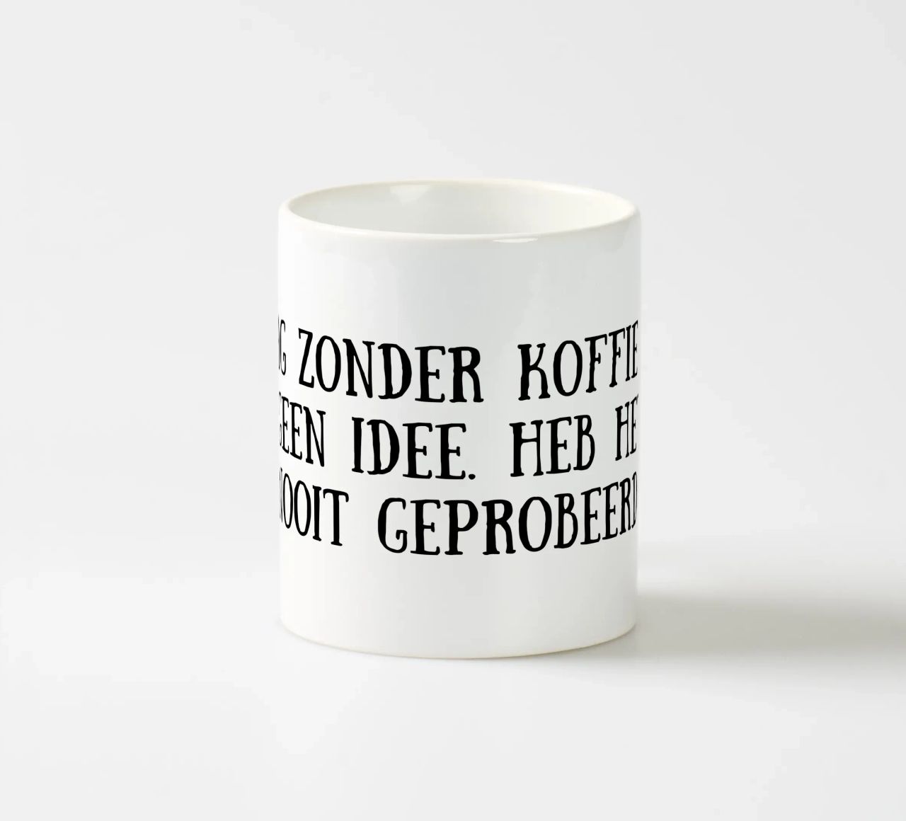 Caffè tazza in ceramica da Quotes of the day