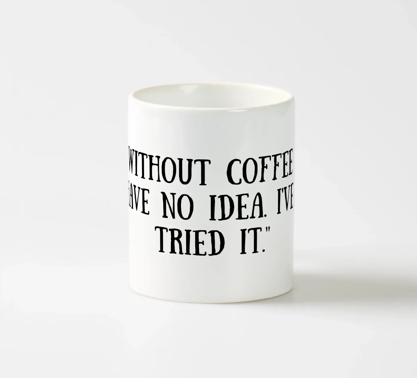 Coffee ceramic mug by Quotes of the day