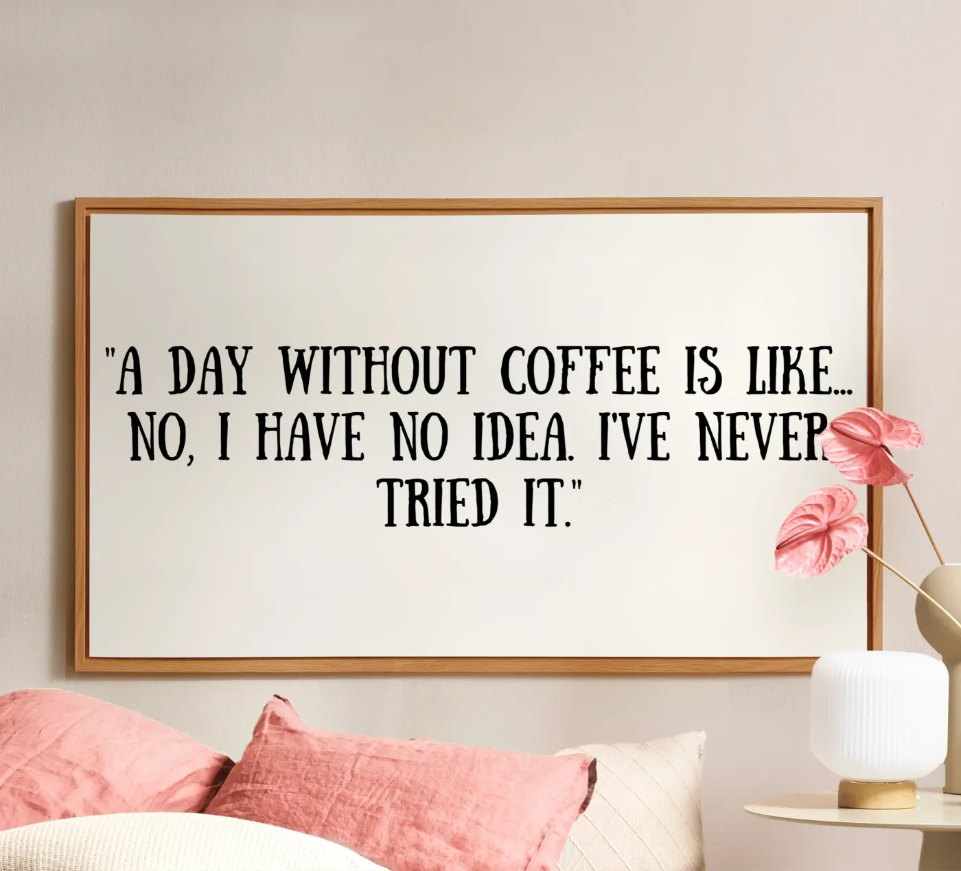 Coffee alluminio dibond da Quotes of the day