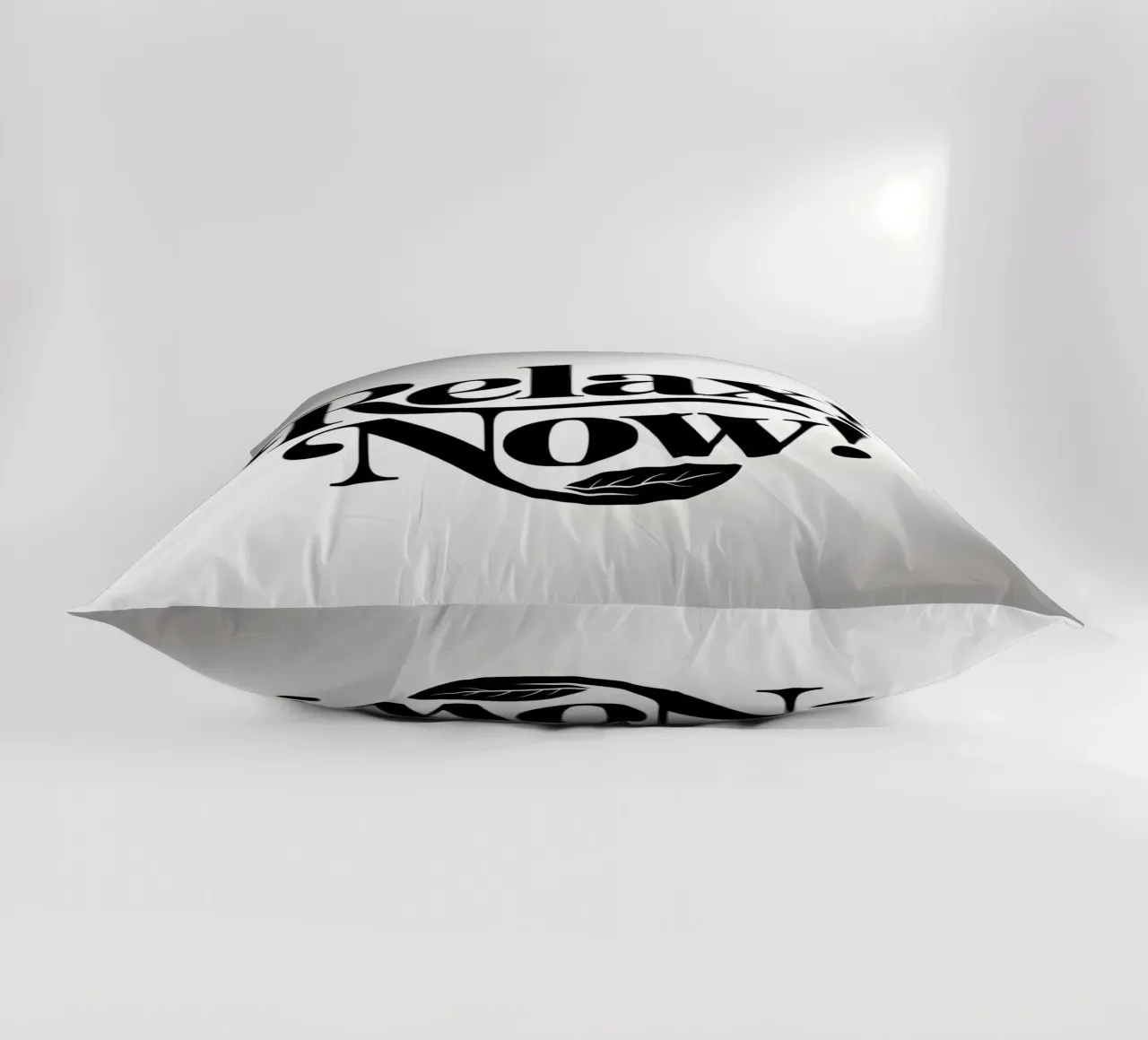 Relax! Now! decorative cushion by Aphorismiker