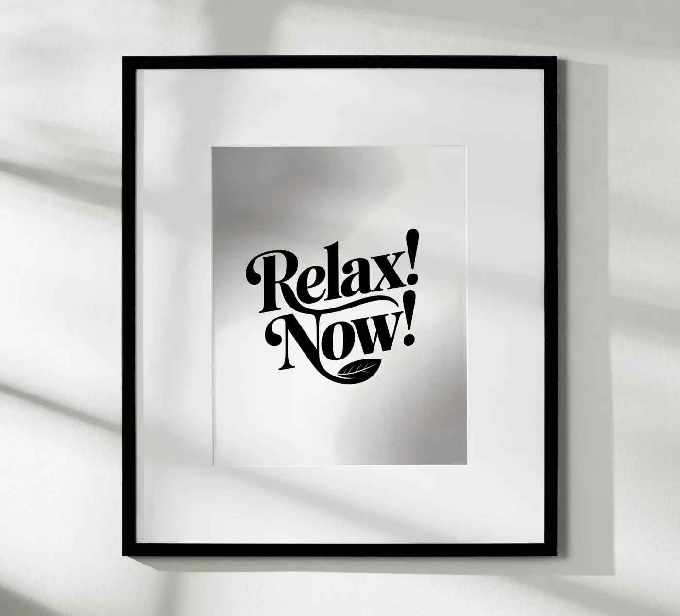 Relax! Now! poster da Aphorismiker