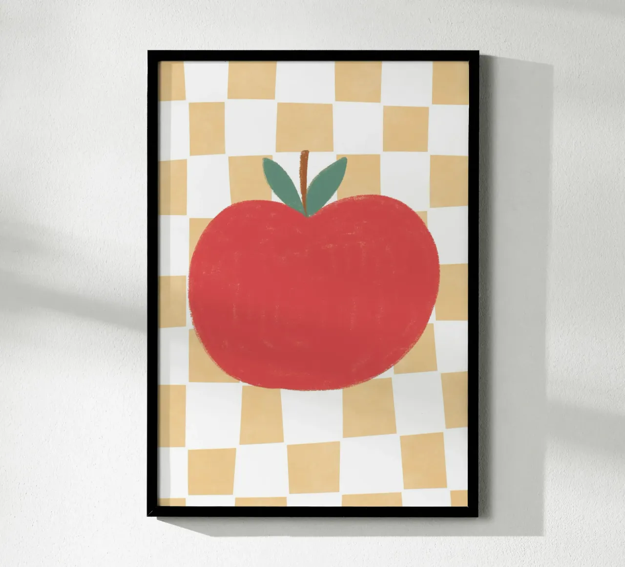 Apfel Karo carta hahnemühle da BAINAI