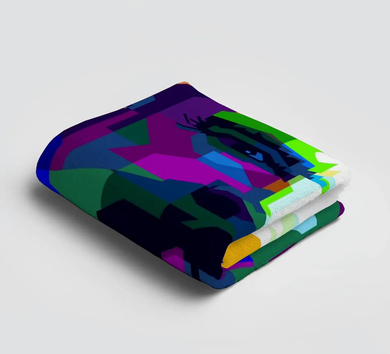 Claude Monet Künstler Gemälde WPAP Trending Now Handtuch von Artkreator