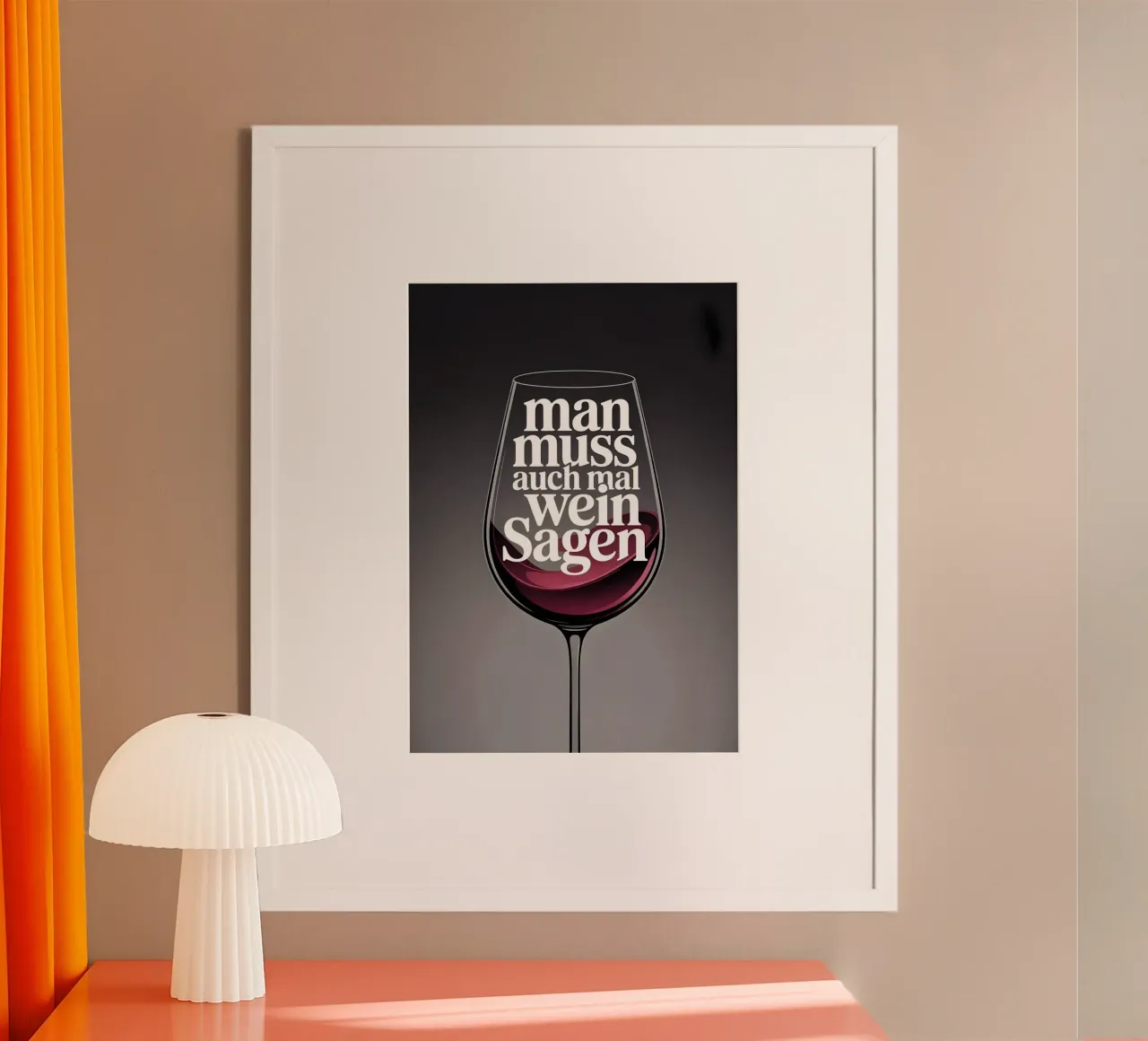 Auch mal Wein sagen hahnemühle by Aphorismiker