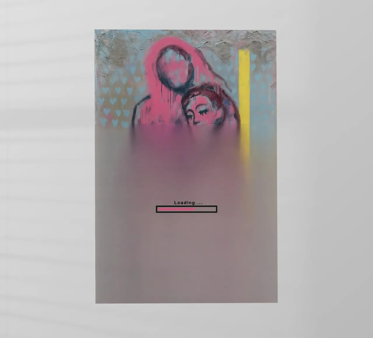 Feelings Still Loading | Limited Edition pellicola backlit da Art.Piece