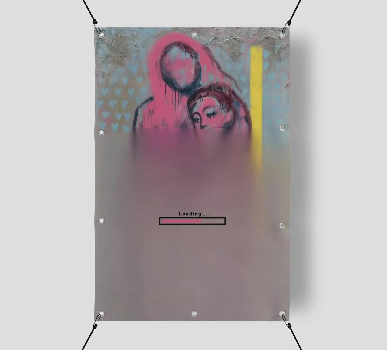 Feelings Still Loading | Limited Edition telo in pvc da Art.Piece