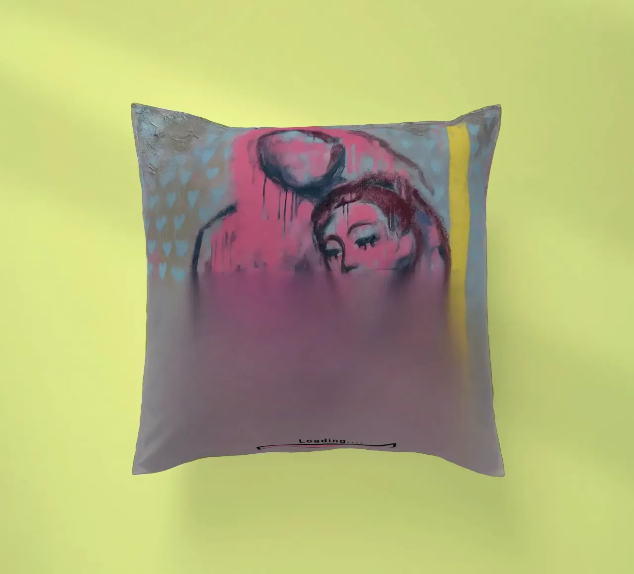 Feelings Still Loading | Limited Edition cuscino da Art.Piece
