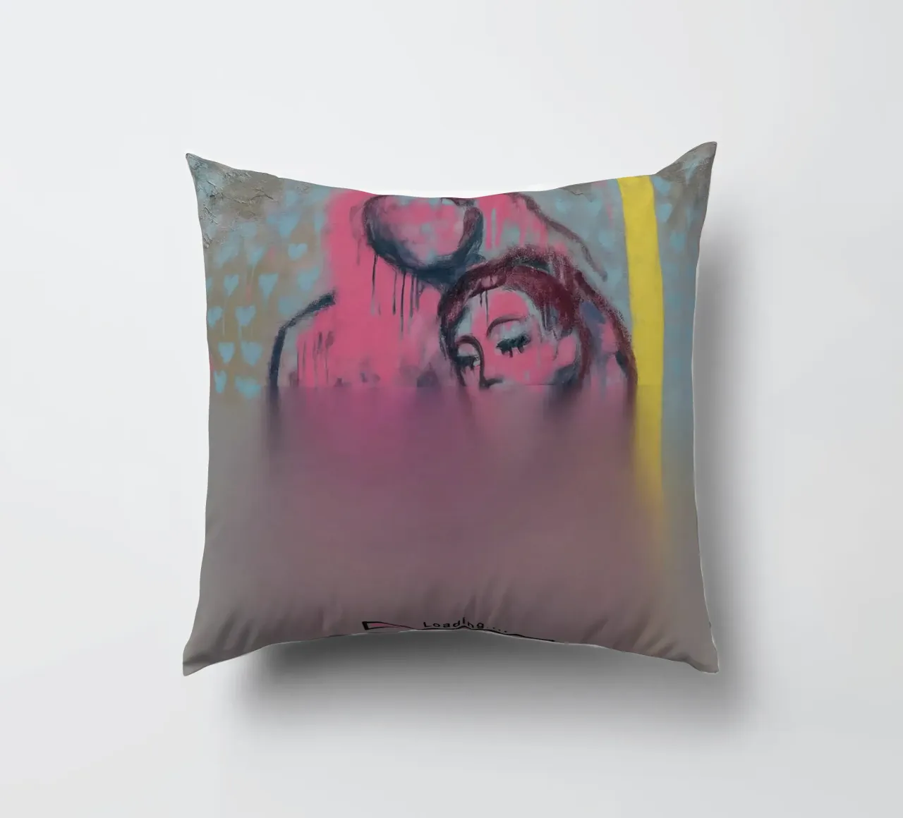 Feelings Still Loading | Limited Edition cuscino da Art.Piece