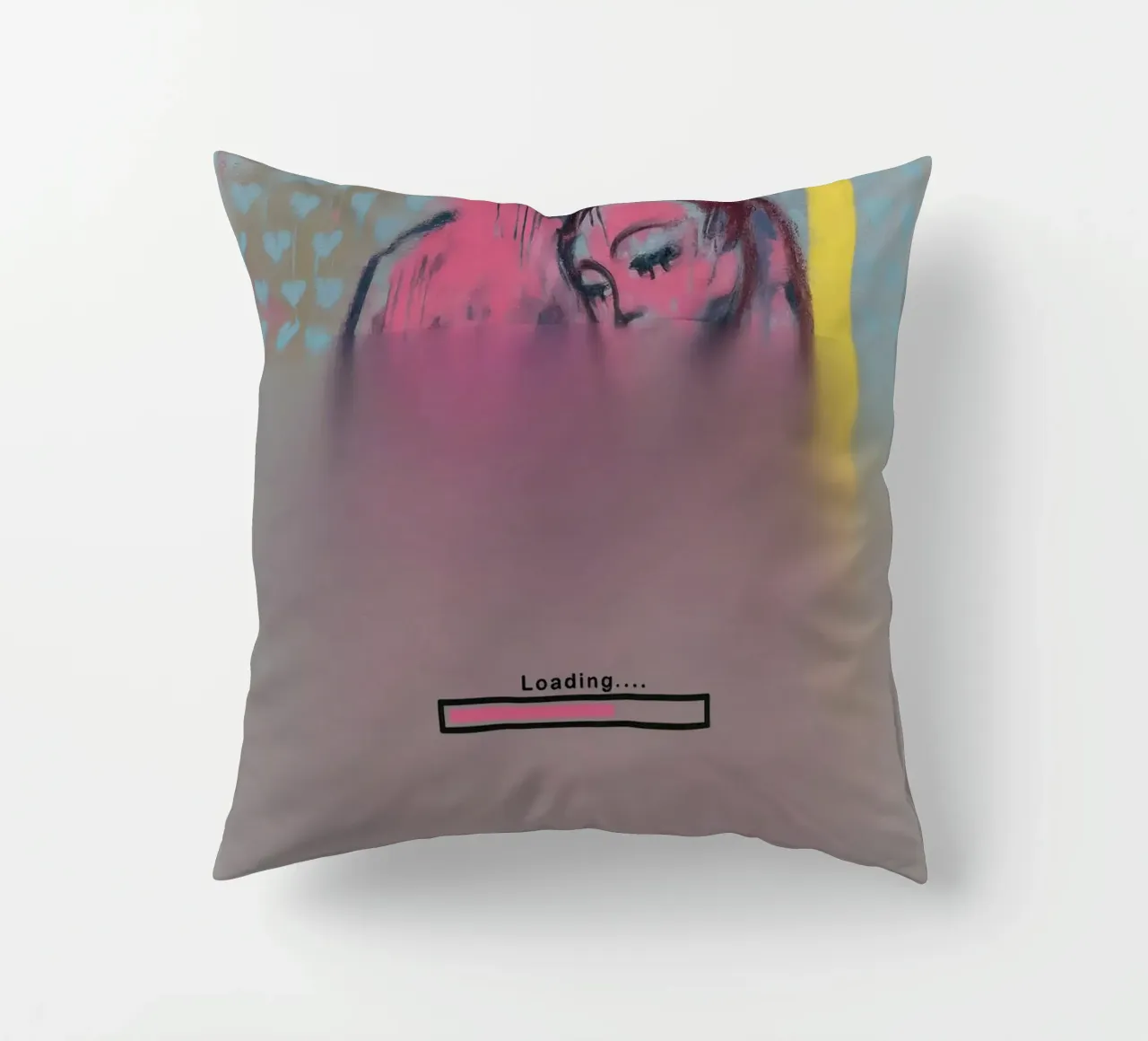 Feelings Still Loading | Limited Edition cuscino da Art.Piece