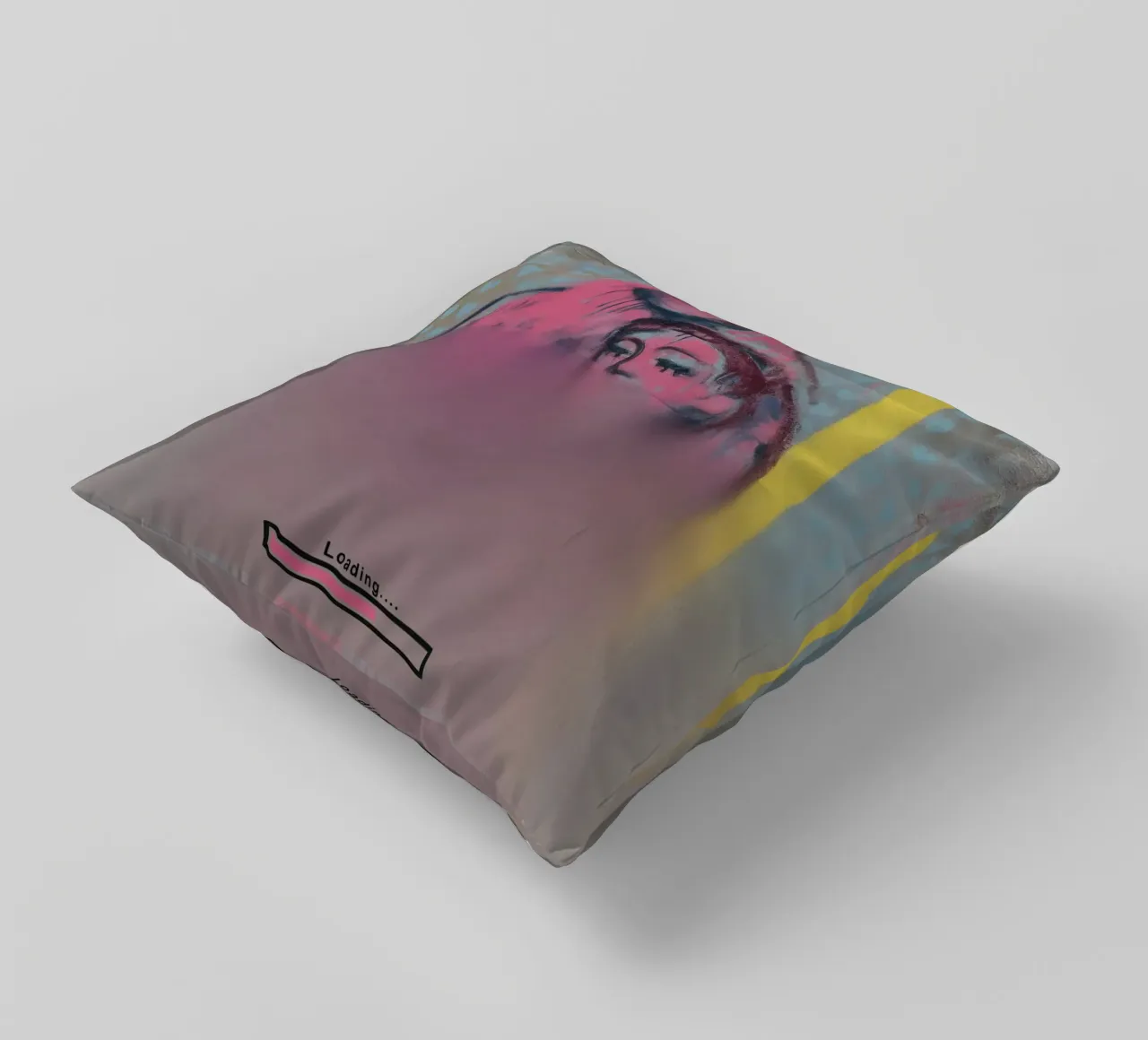 Feelings Still Loading | Limited Edition cuscino da Art.Piece