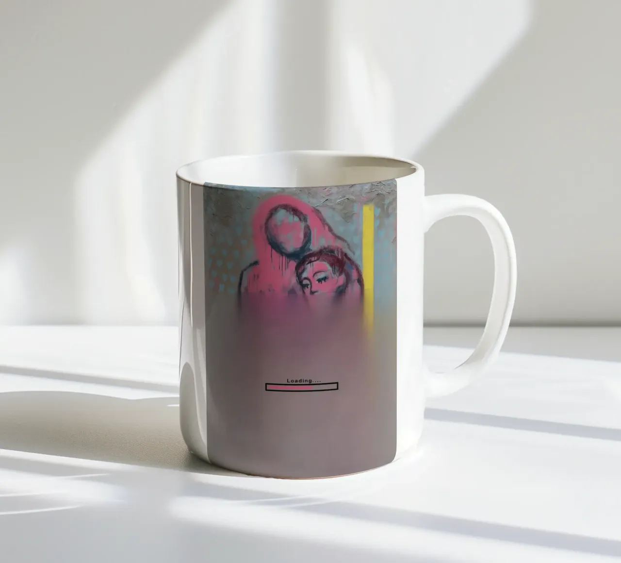 Feelings Still Loading | Limited Edition tazza in ceramica da Art.Piece