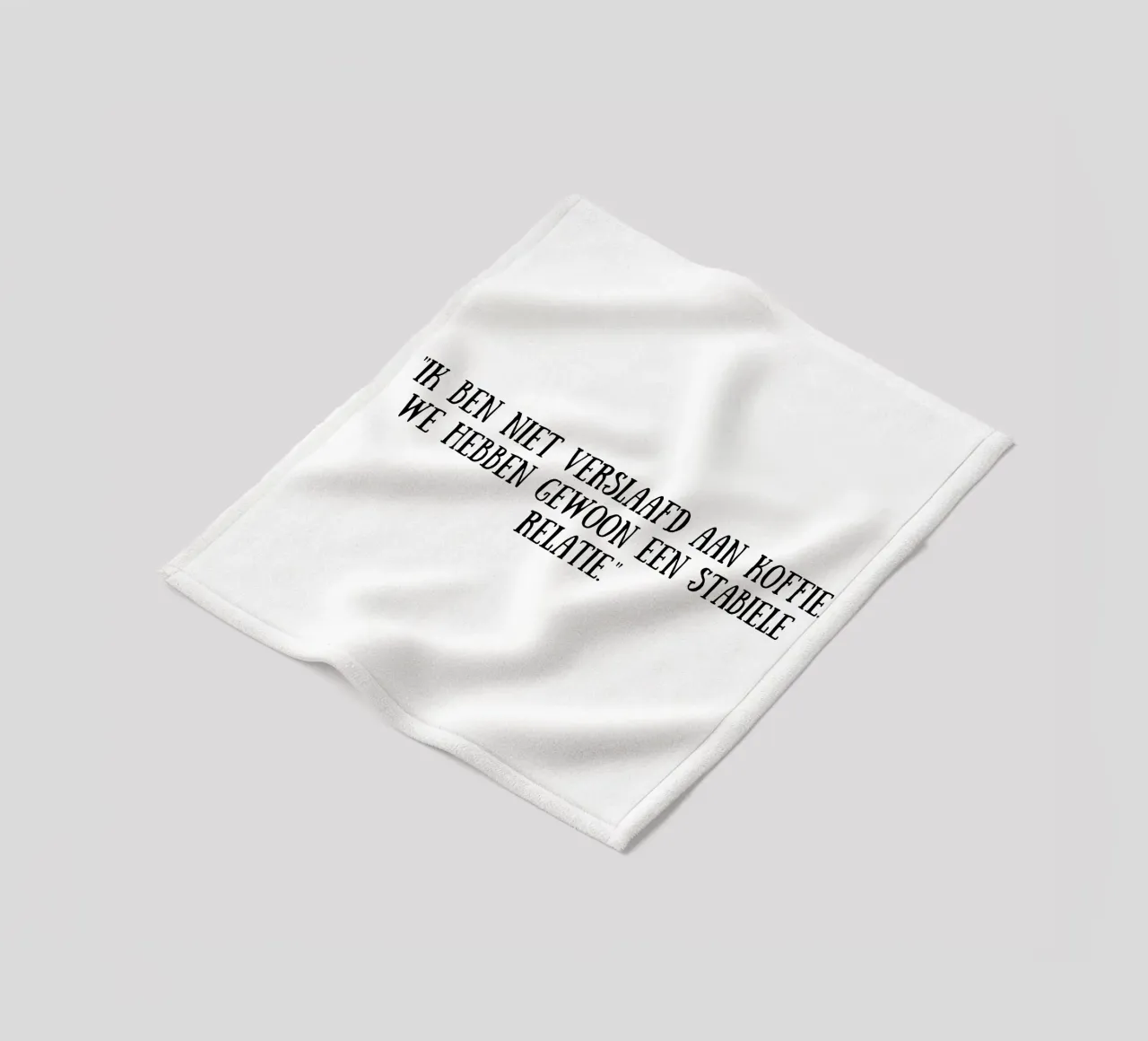 Caffè coperta in pile da Quotes of the day