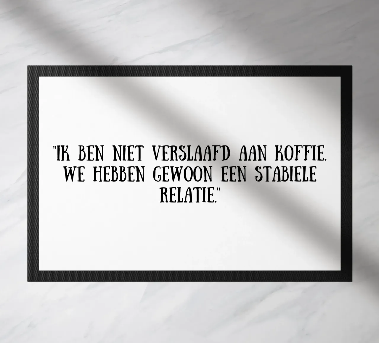 Café felpudo de Quotes of the day