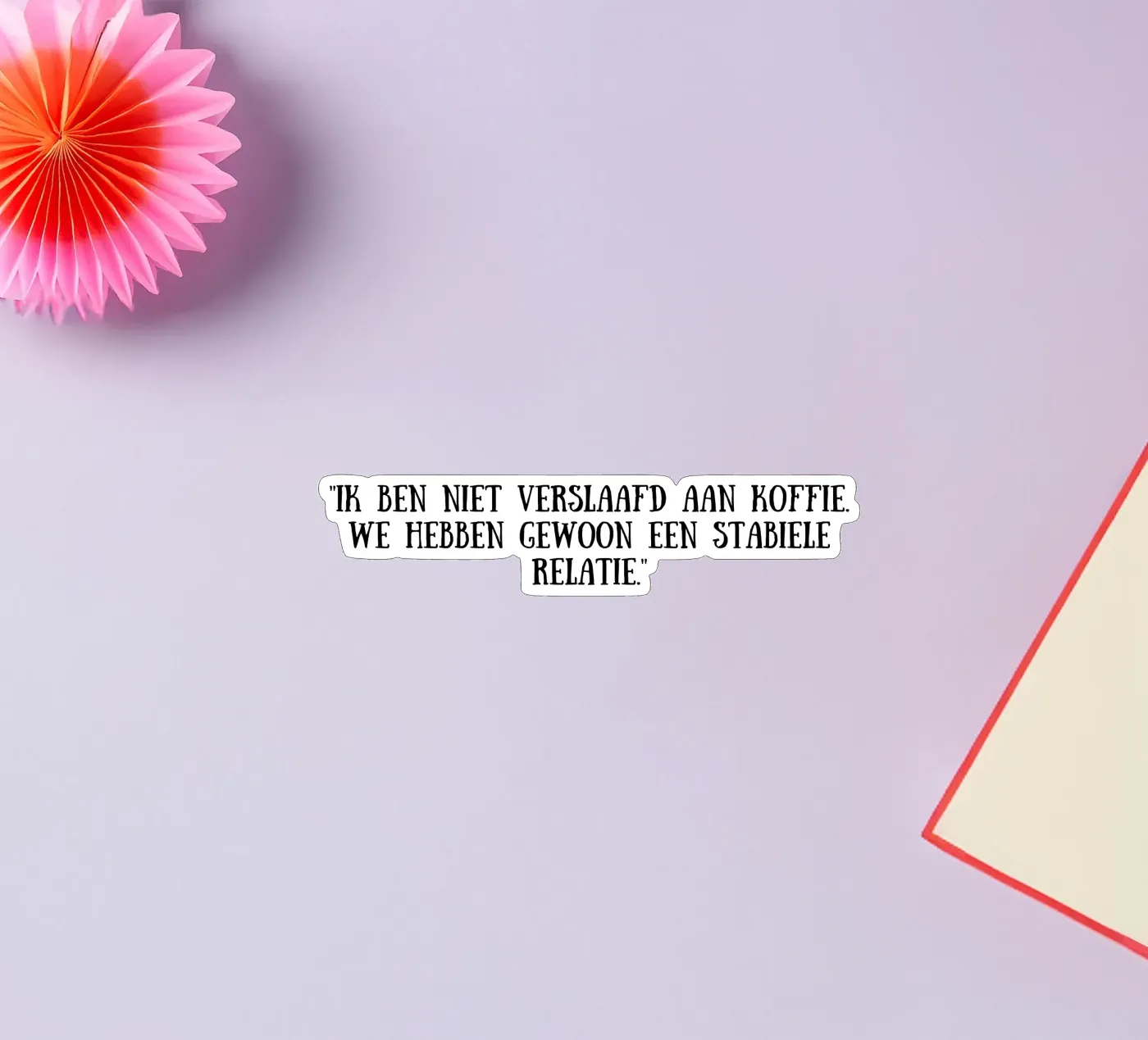 Coffee sticker by Quotes of the day