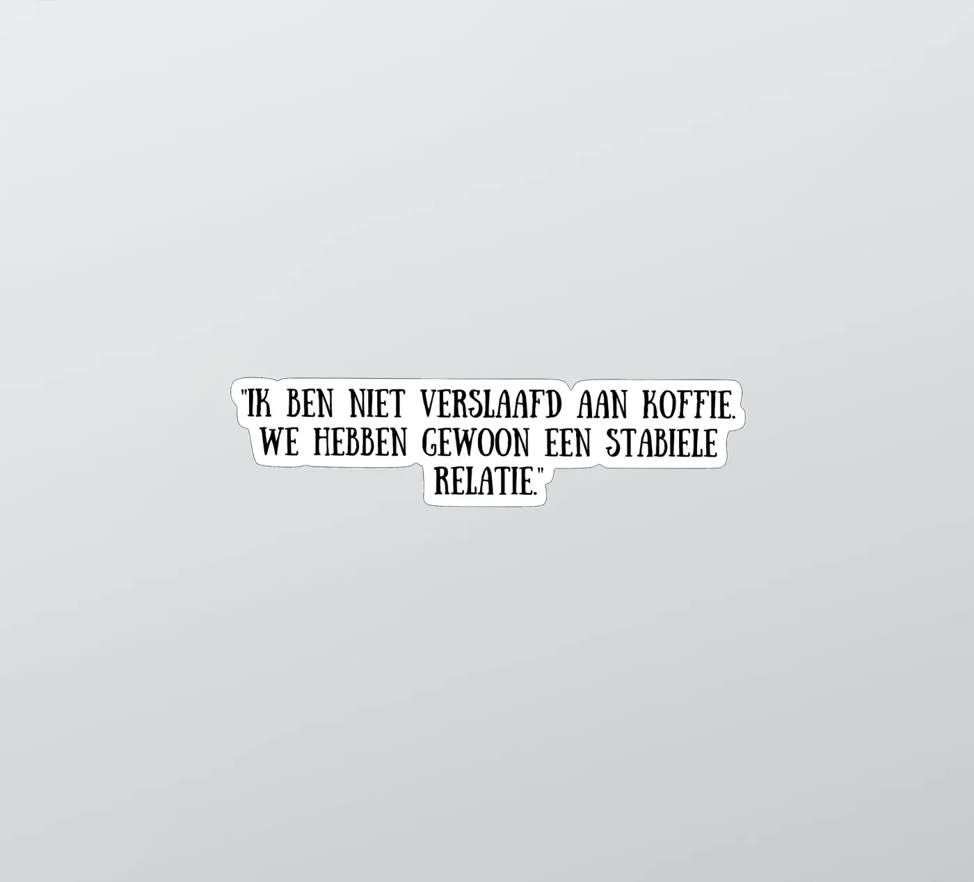 Coffee sticker by Quotes of the day