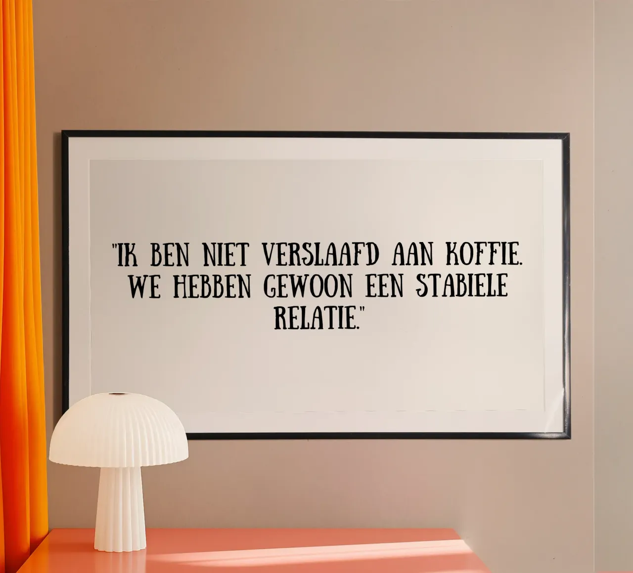 Caffè poster da Quotes of the day