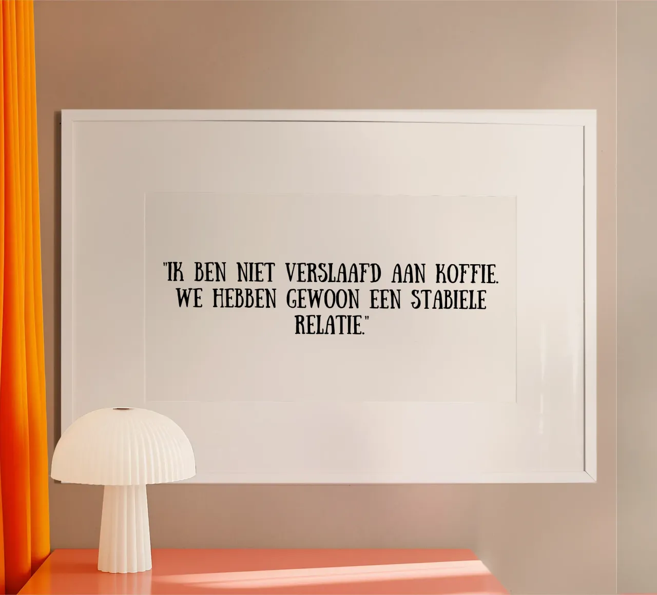 Caffè poster da Quotes of the day